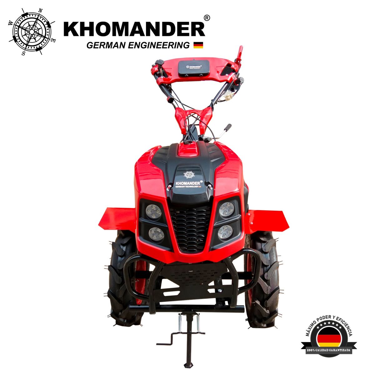 KHOMANDER - MOTOCULTOR PETROLERO 18HP - KHOMANDER