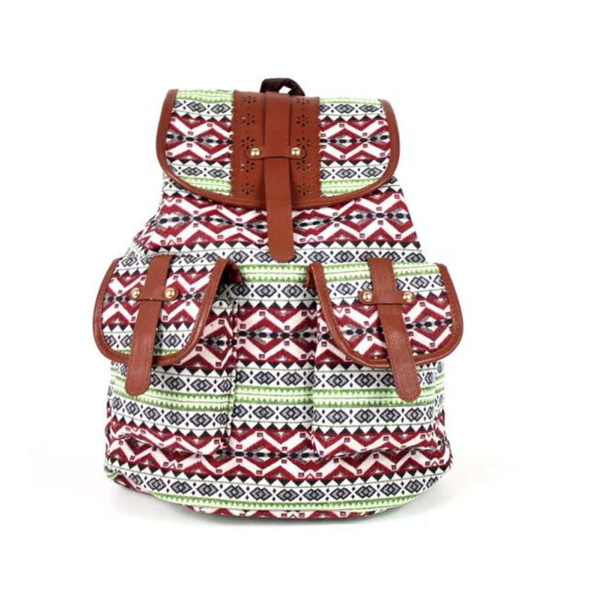 GENERICO - Makeway - Mochila pequeña de lona para mujer - Color C3