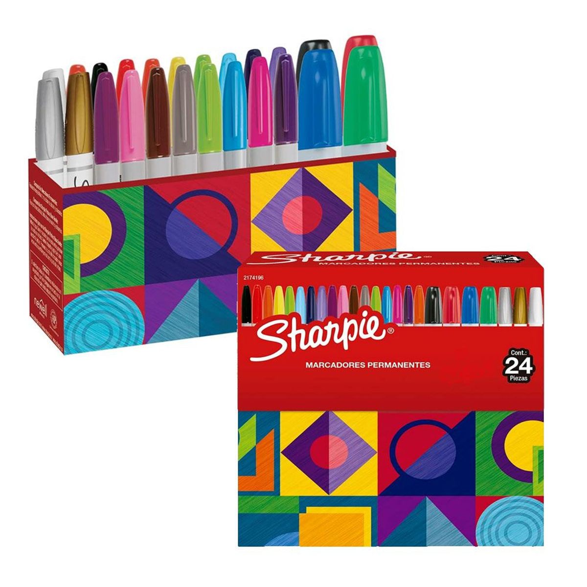 SHARPIE - Marcadores Permanentes varios tipos 24 und Sharpie 2174196