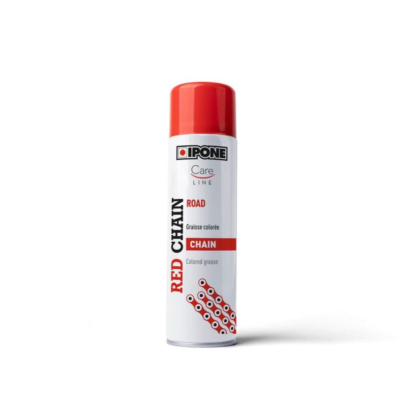 IPONE - RED CHAIN 250ML IPONE - LUBRICANTE PARA CADENA COLOR ROJO