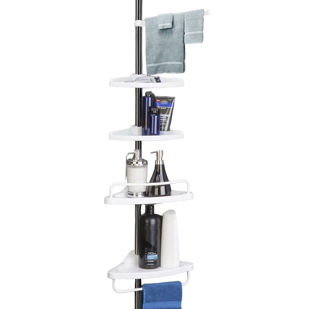 GENERICO - BAÑO AJUSTABLE CON ESTANTE DE ESQUINA MÚLTIPLE 320 CM