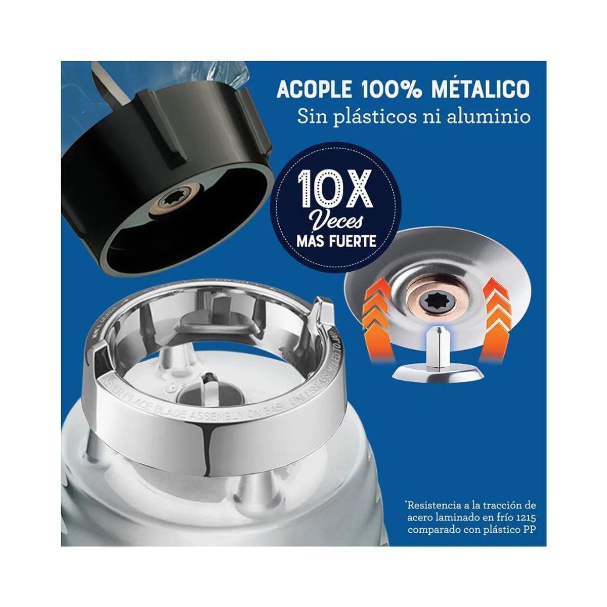 OSTER - Licuadora 3 Velocidades 700W + Sandwichera 2885