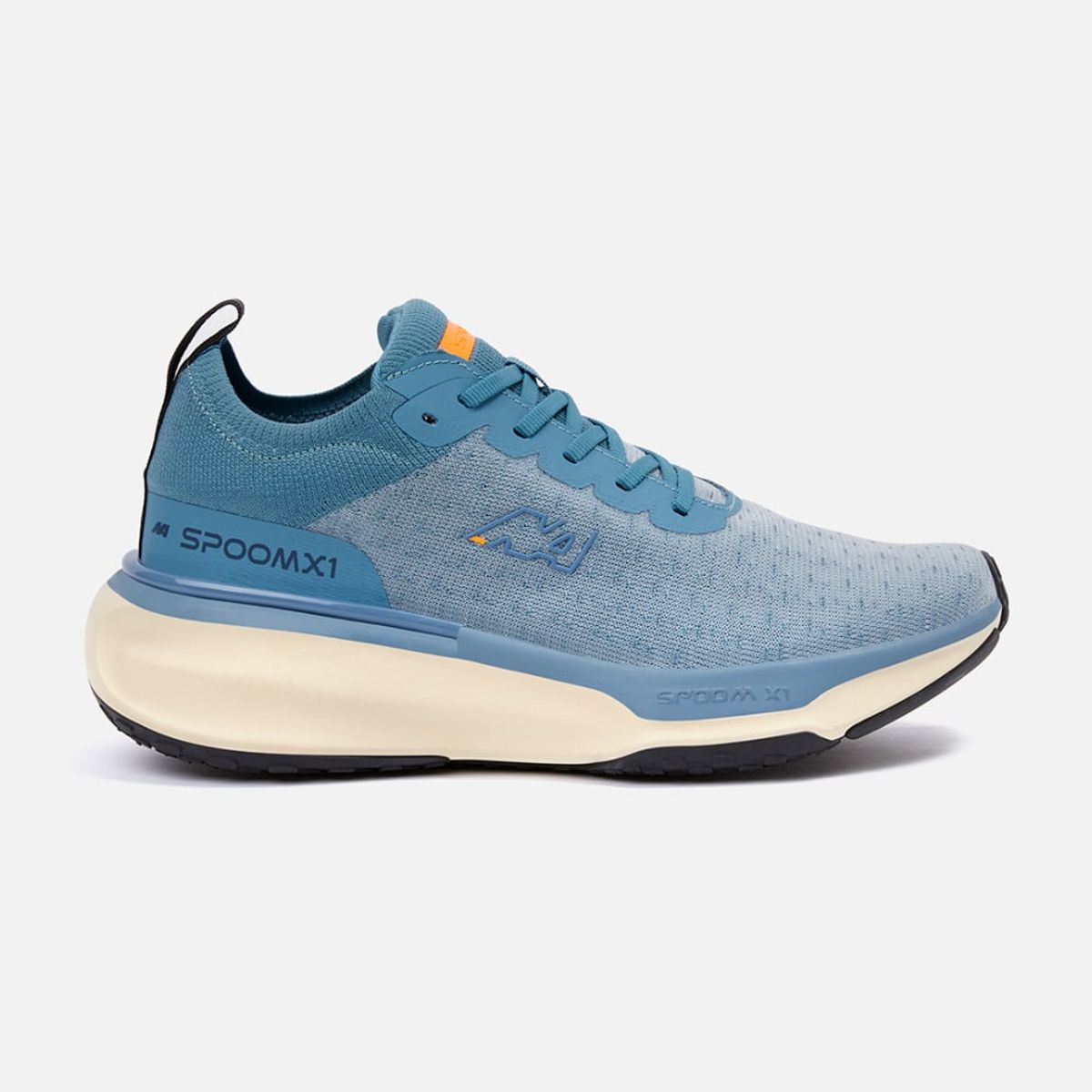 NEW ATHLETIC - ZAPATILLAS NEW ATHLETIC RUNNING SPOOM92 AZULINO CON BEIGE PARA HOMBRE