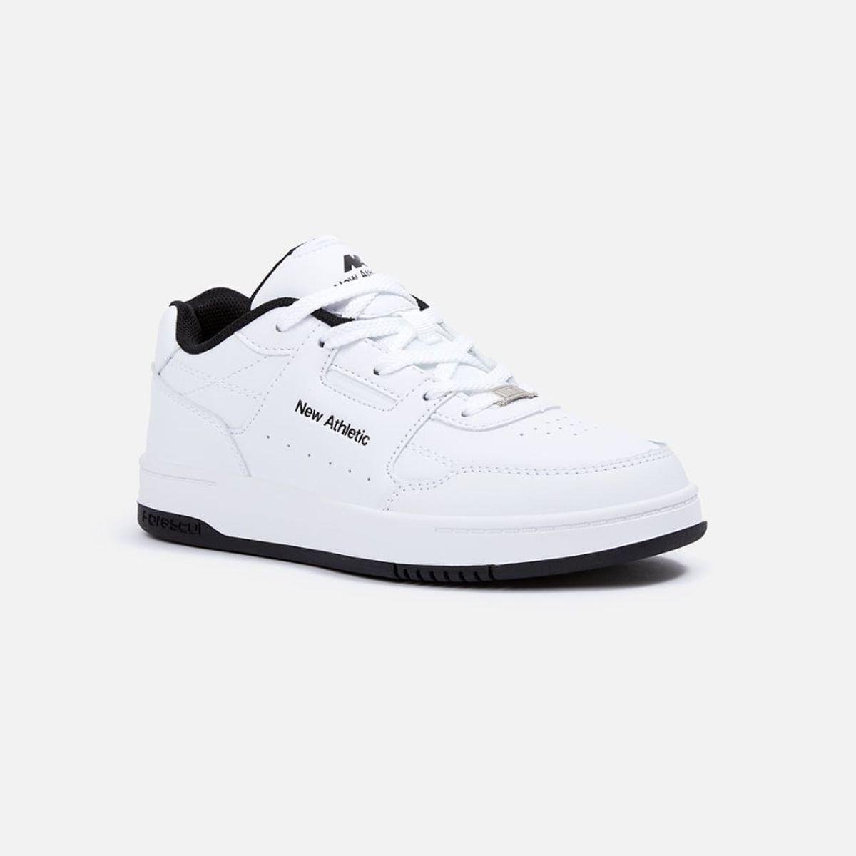 NEW ATHLETIC - ZAPATILLAS NEW ATHLETIC SKATEBOARDING TEENS FORESCUL35 BLANCO CON NEGRO UNISEX