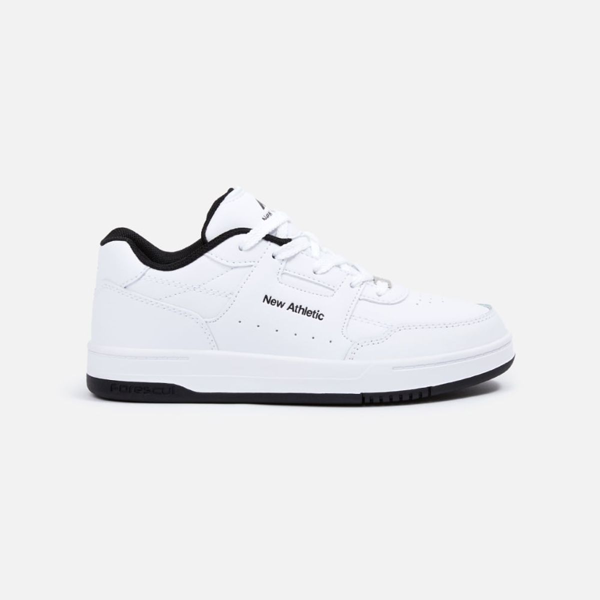 NEW ATHLETIC - ZAPATILLAS NEW ATHLETIC SKATEBOARDING TEENS FORESCUL35 BLANCO CON NEGRO UNISEX