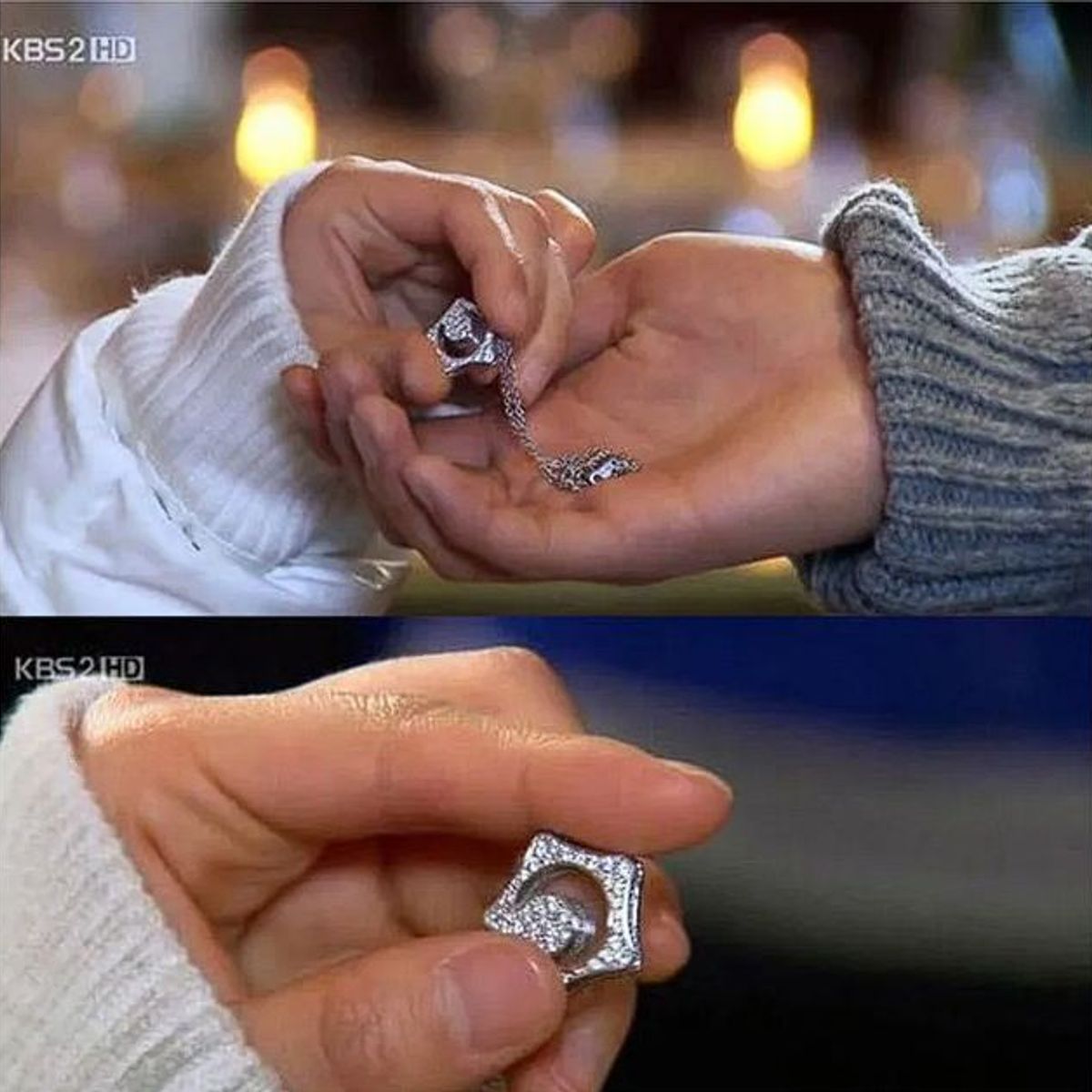 GENERICO - Collar Estrella Luna Dorama boys over flowers