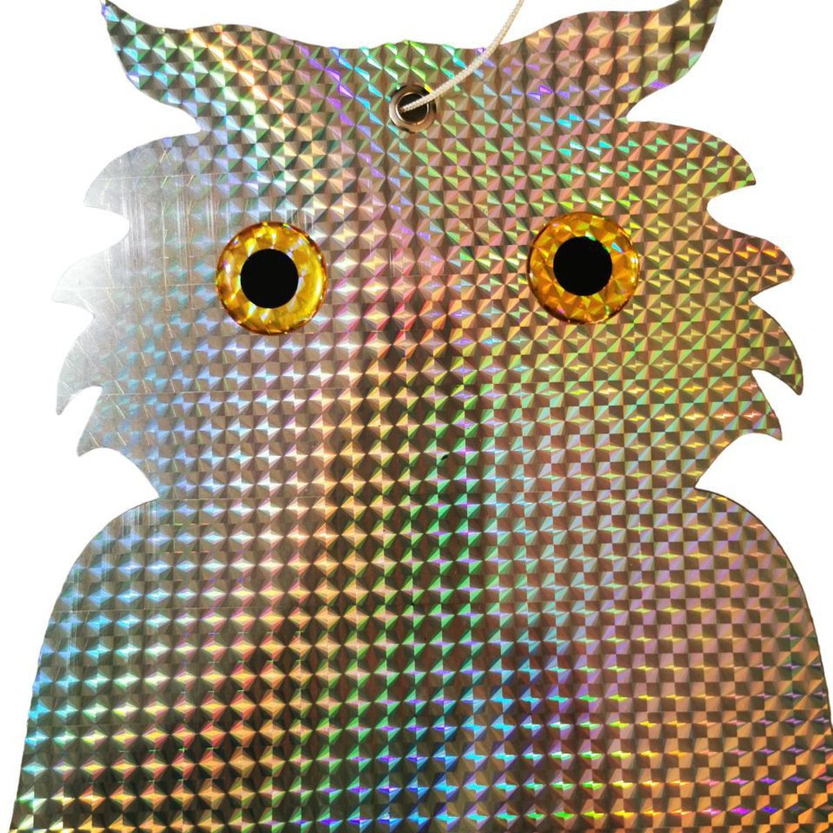 GENERICO - Búho Holográfico Espanta Aves Modelo 001