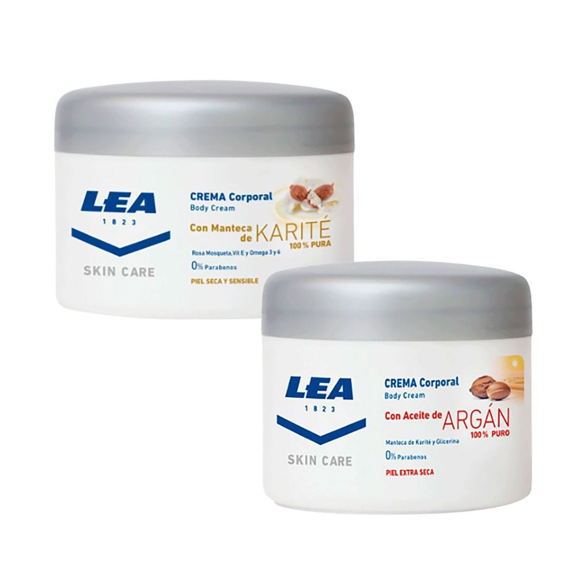 GENERICO - Pack LEA Skin Care Cremas De Argán + Karite