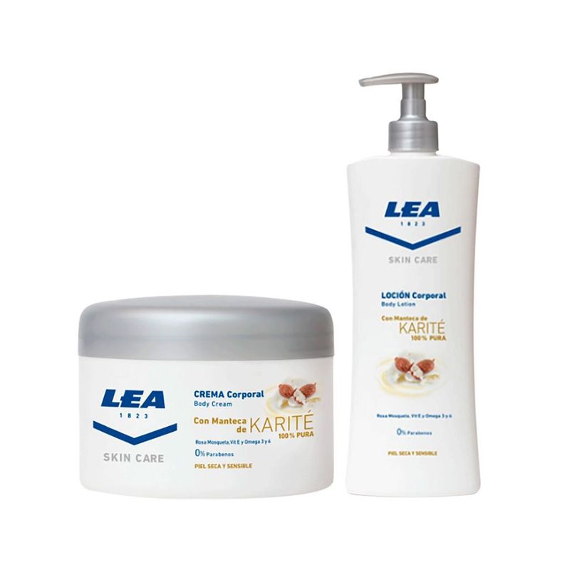 GENERICO - Dúo LEA Corporal Aceite Y Loción De Karite