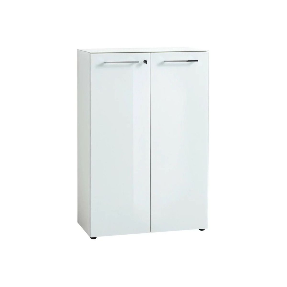 TU MESITA - Alacena Clásica 2 puertas Yahaira con llave TU MESITA color Blanco