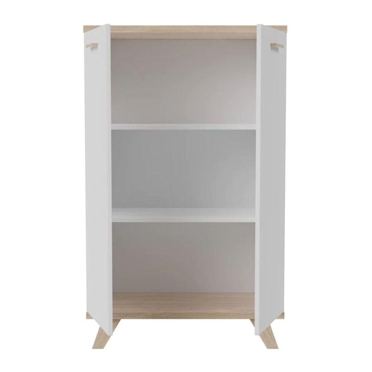 TU MESITA - Alacena Clásica 2 puertas Guadalupe TU MESITA color BlancoDuna