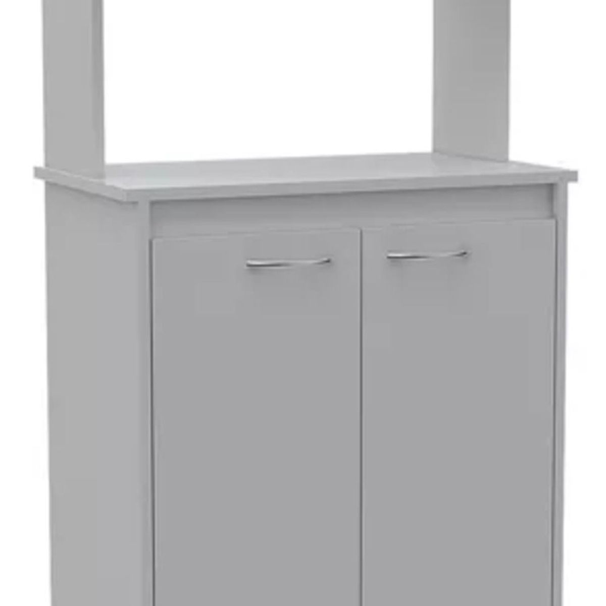 TU MESITA - Mueble para Microondas con ruedas Xavi color Blanco TU MESITA
