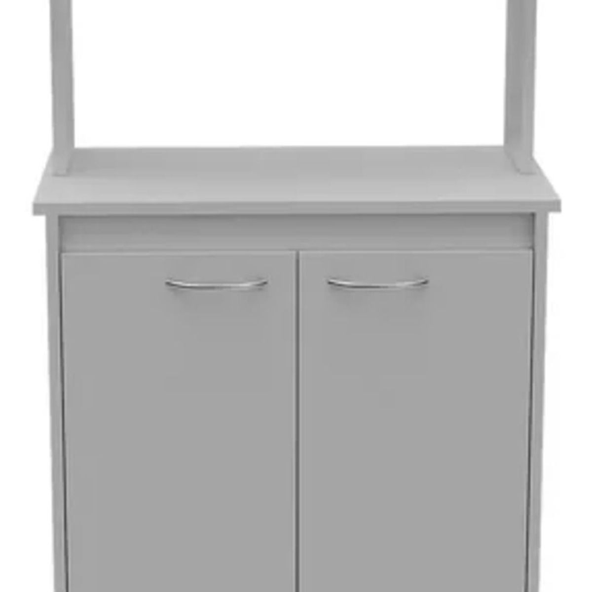 TU MESITA - Mueble para Microondas con ruedas Xavi color Blanco TU MESITA