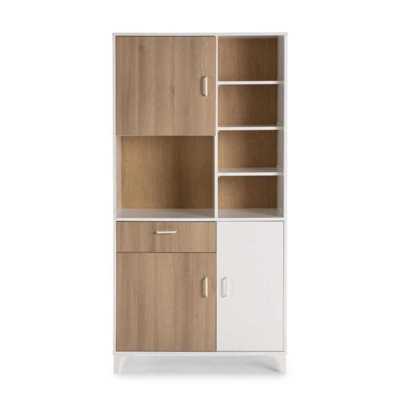 TU MESITA - Mueble de Cocina Moderno Zade con 3 Puertas 1 Cajón y Estantes TU MESITA