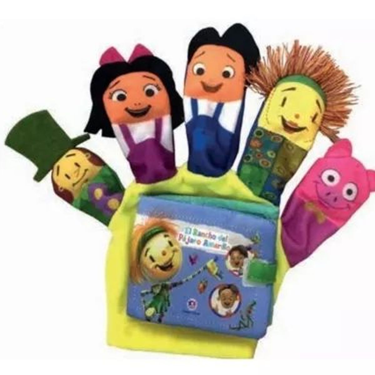 GENERICO - libro infantil de titeres El Rancho del Pájaro Amarillo