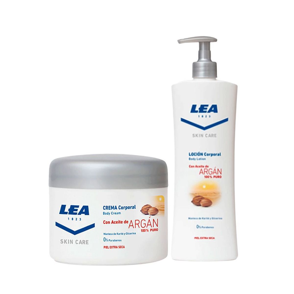 GENERICO - Dúo LEA Corporal Aceite Y Loción De Argán