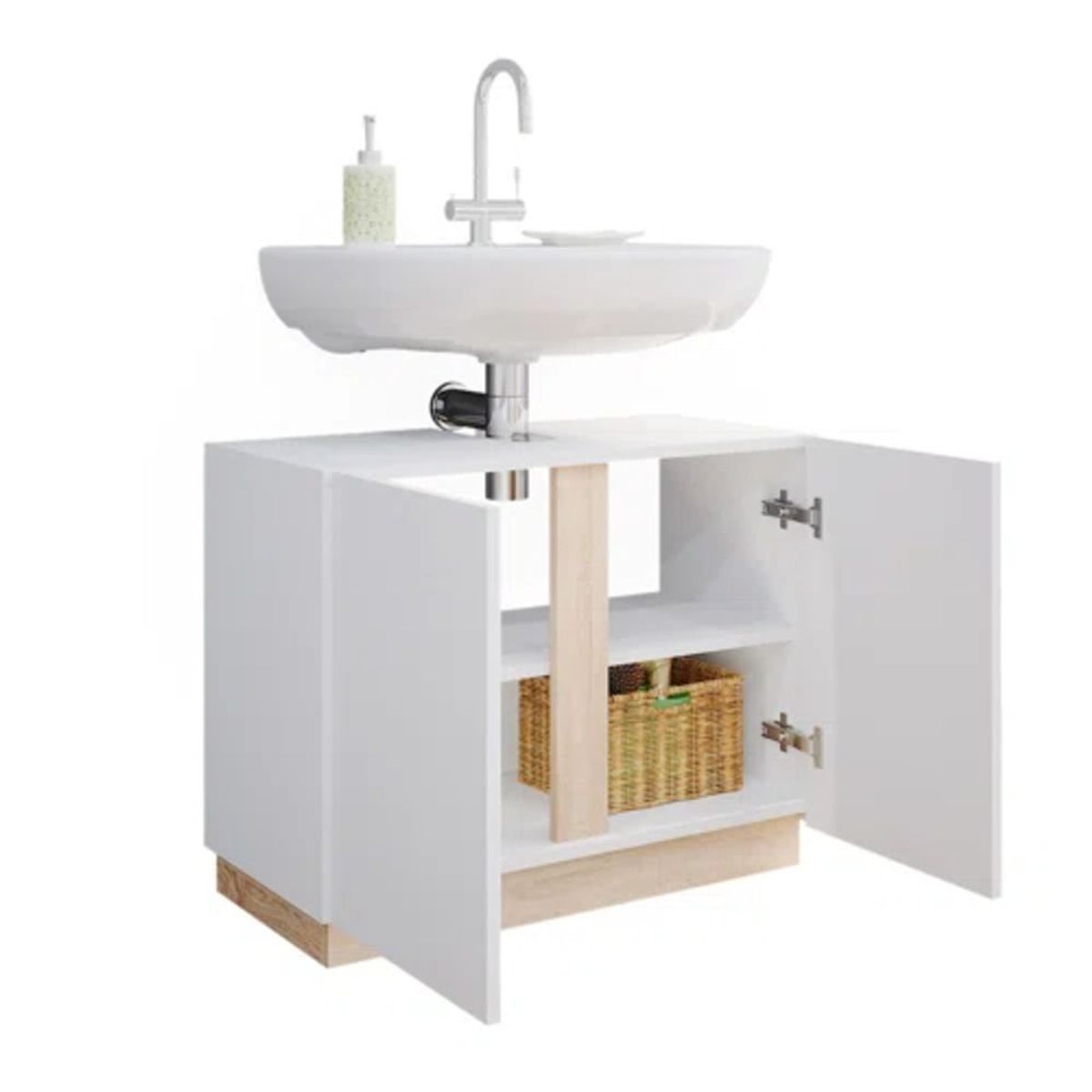 TU MESITA - Mueble Inferior para Lavadero Tere Blanco TU MESITA