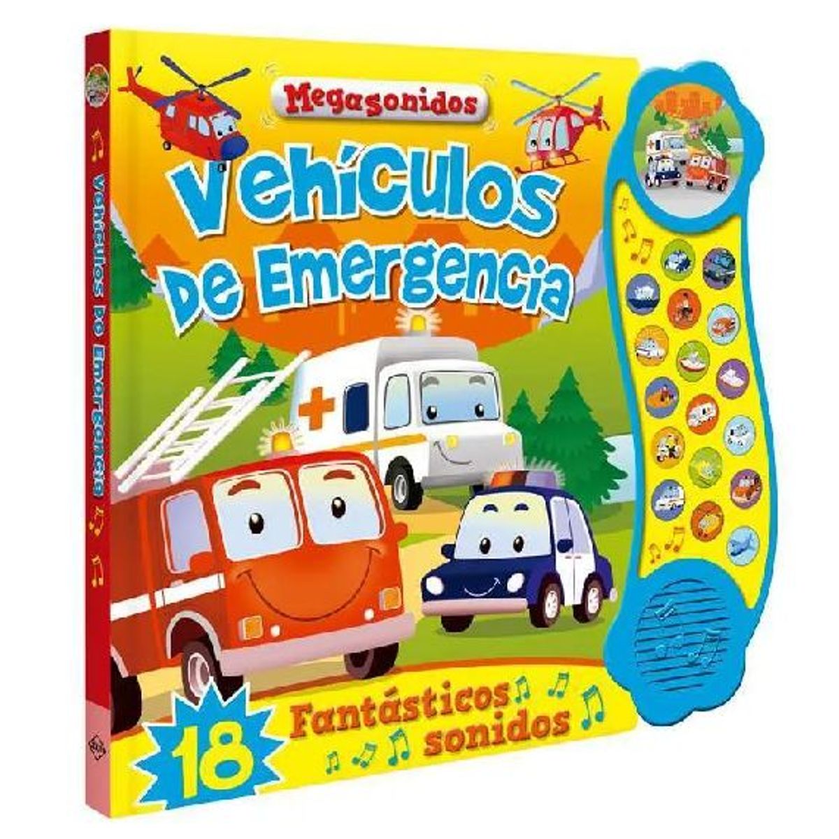 GENERICO - Libros de Sonidos - Vehículos de Emergencia