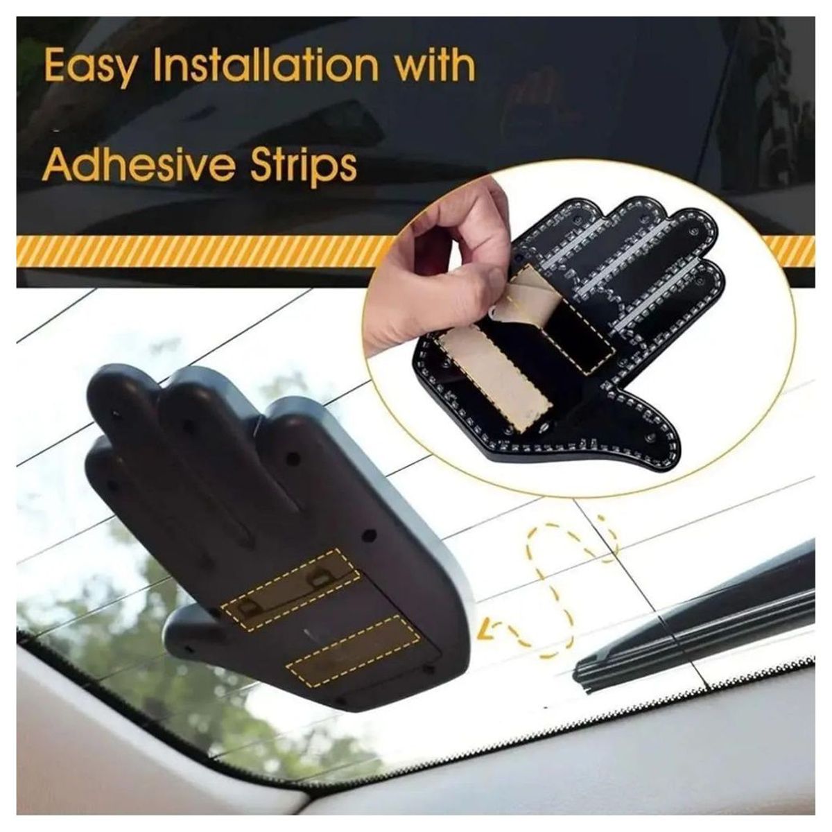 IMPORTADO MC - Mano de Luz LED con Gestos Luminoso para Auto con CONTROL