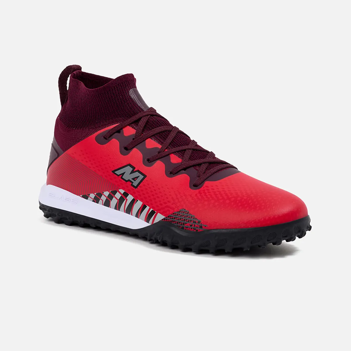 NEW ATHLETIC - ZAPATILLAS NEW ATHLETIC FOOTBALL SLABS81 ROJO CON NEGRO PARA HOMBRE