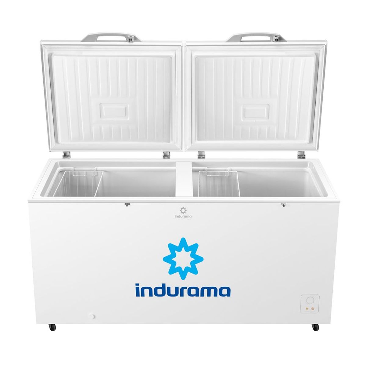INDURAMA - Congeladora Indurama Defrost 420L CI-420BL Blanco