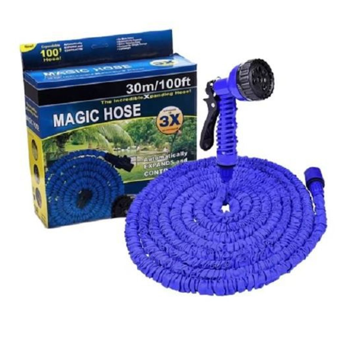 GENERICO - Manguera Expandible 30 Metros Magic Hose