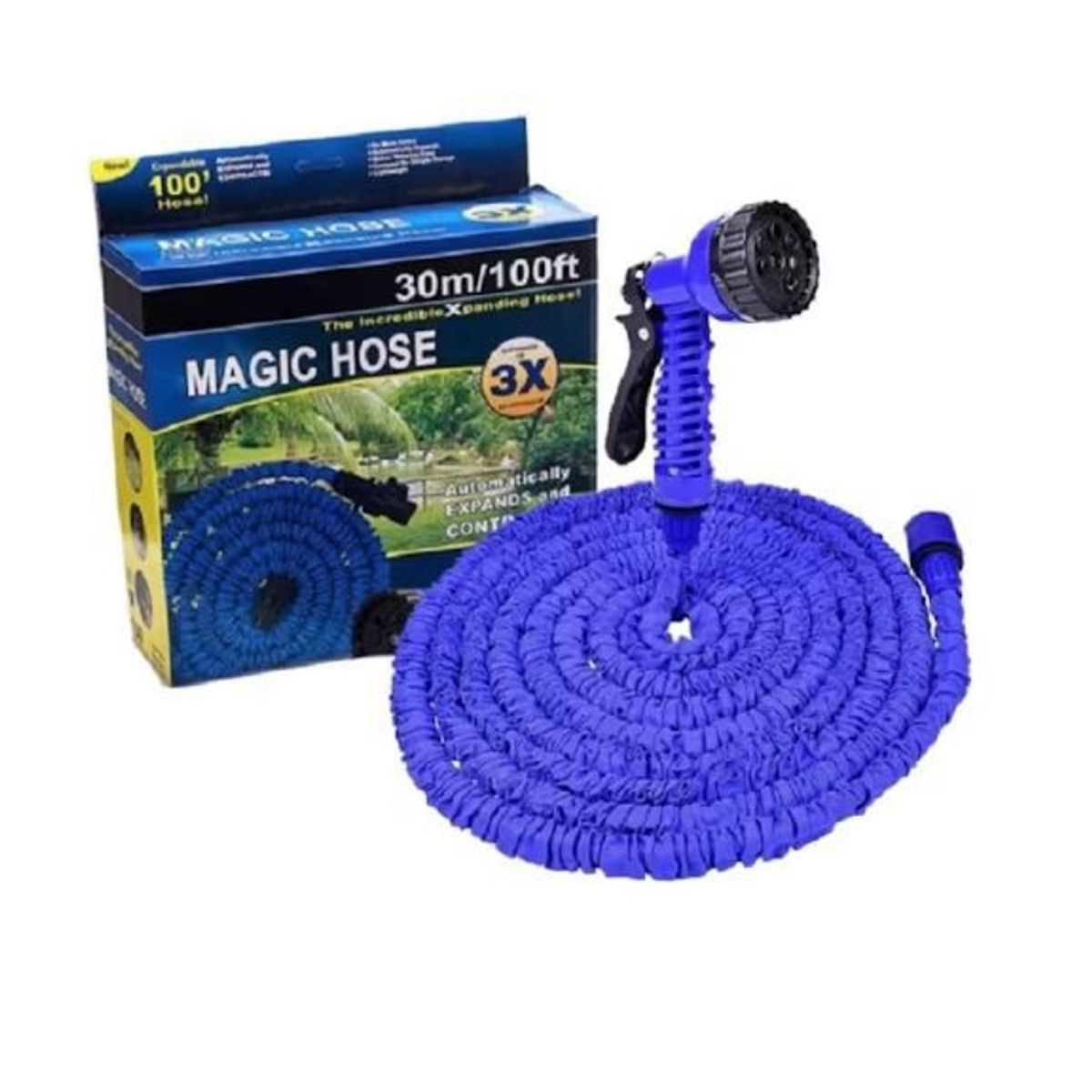 GENERICO - Manguera Expandible 30 Metros Magic Hose