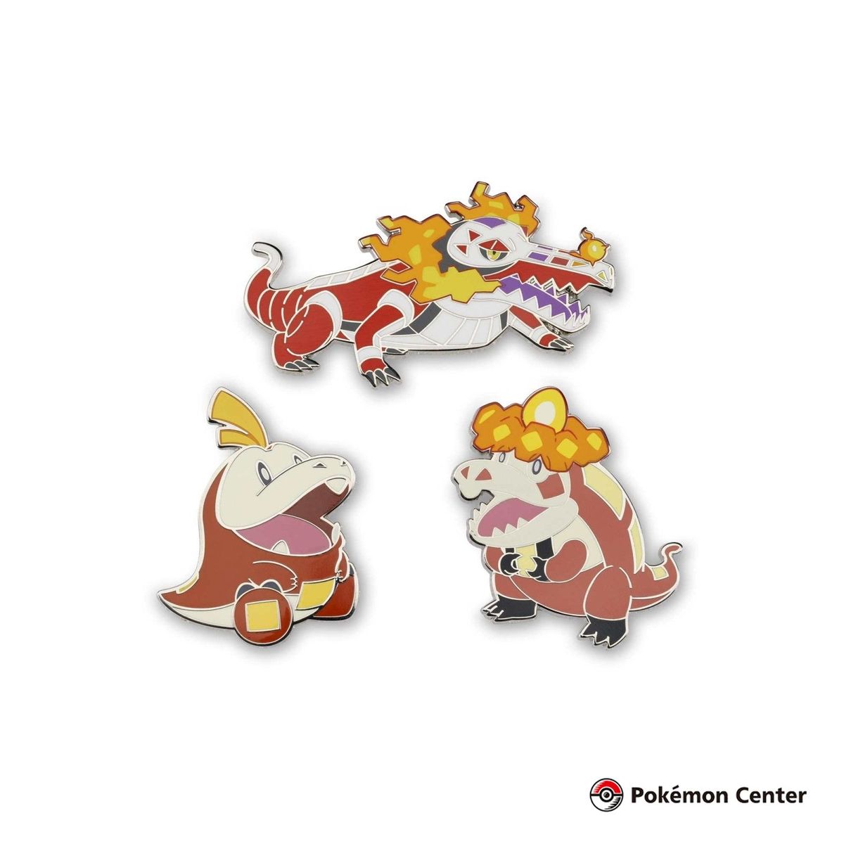 POKEMON - POKEMON CENTER FUECOCO SKELEDIRGE PIN