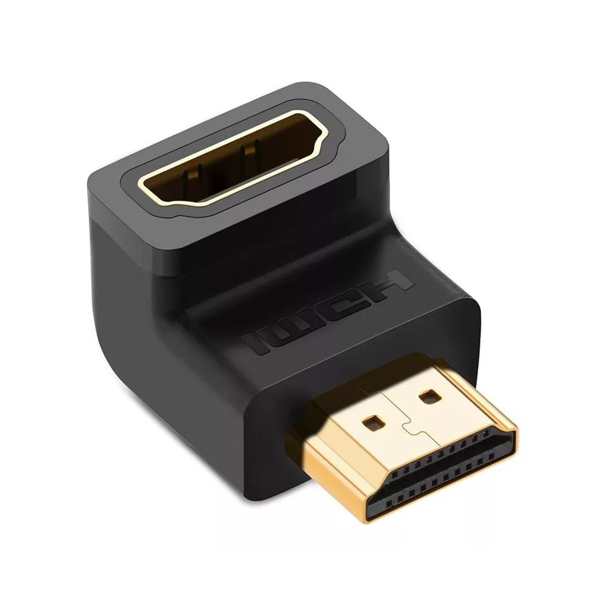 UGREEN - Adaptador Union Hdmi a Hdmi Hembra Acople 1080p Codo Extiende UGREEN