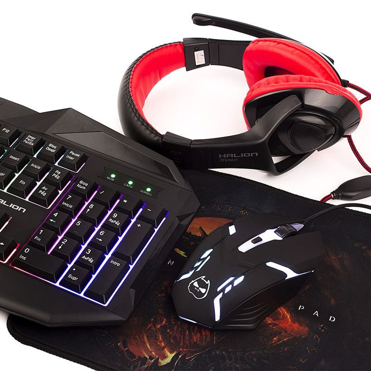 AMD - Computadora PC GAMER Ryzen 7 5700G RAM 16GB SSD 500GB MONITOR 24" FULL HD