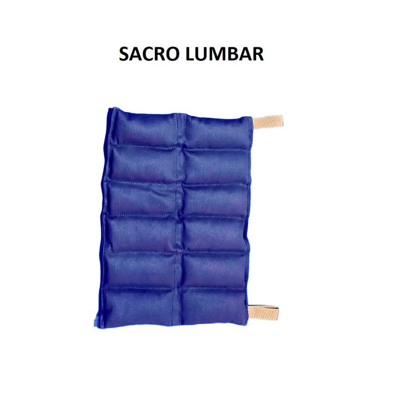 GENERICO - Compresas semillas terapia azul Sacro Lumbar