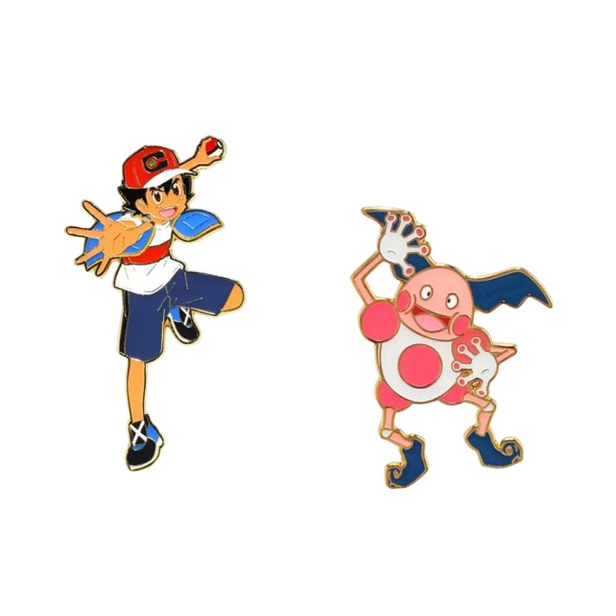 POKEMON - Pokemon Ash and Mr Mime Enamel Pin Set