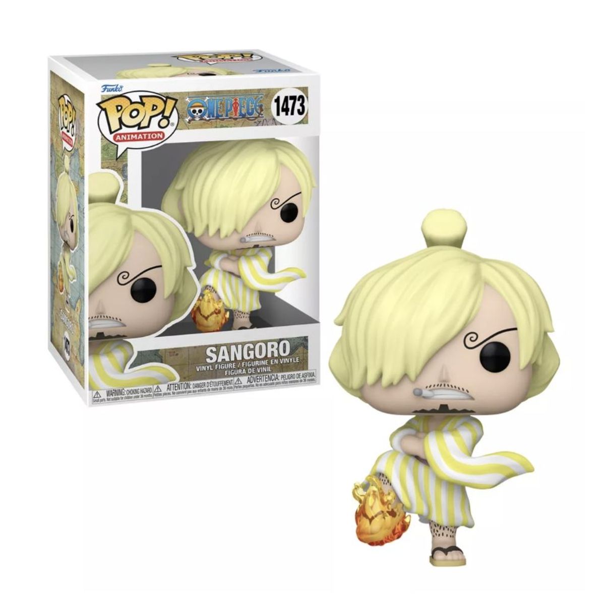 FUNKO - Sangoro wano Funko Pop 1473  One Piece Original Sanji