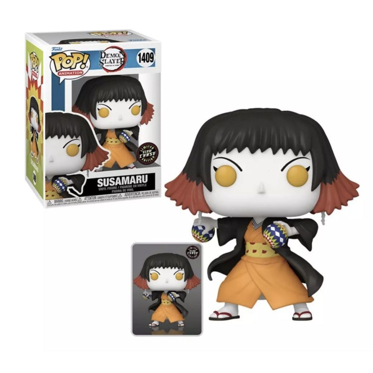 FUNKO - Susamaru Chase Funko Pop 1409 Demon Slayer Original