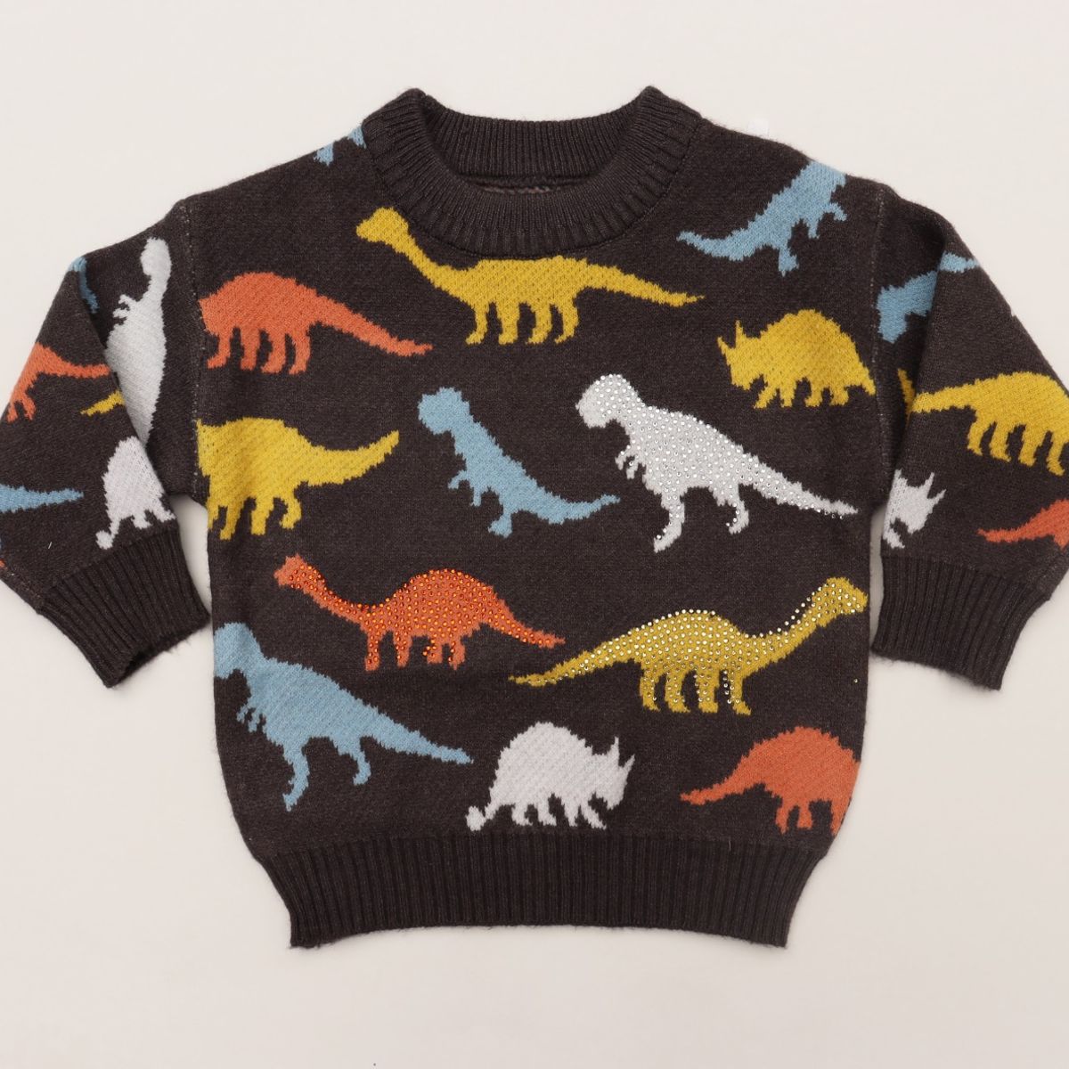 EVYTONY - CHOMPA PARA NIÑO  DINO BRIILANTE