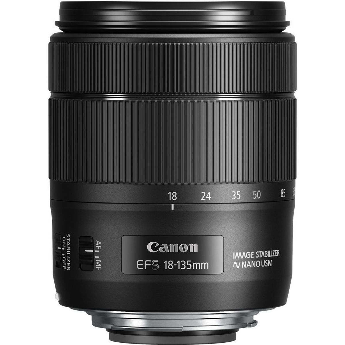CANON - Canon EF-S 18-135mm f/3.5-5.6 IS USM Lente - Negro