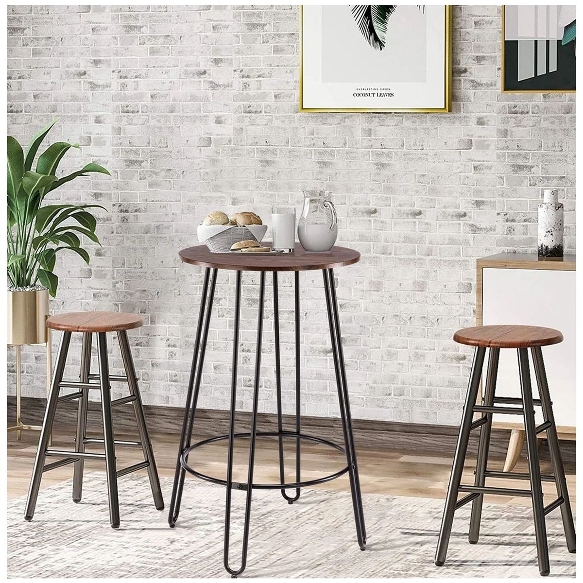 VENTITAS HOME - COMBO Bar Mesa + 2 Silas Kiara Ventitas Home Gales