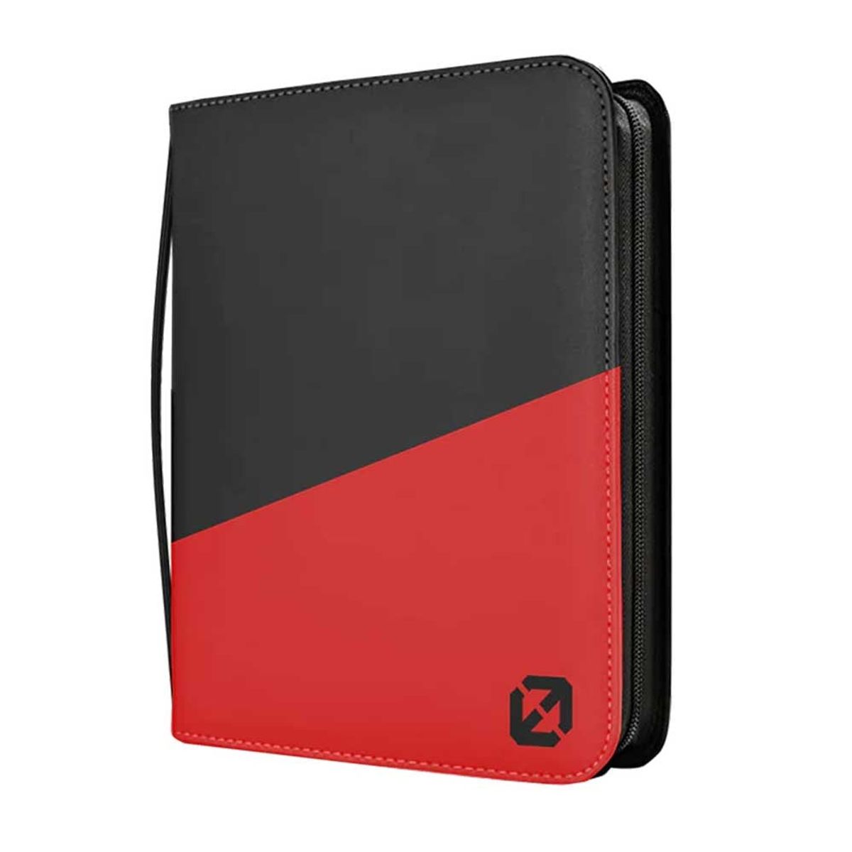 GENERICO - FUNDAS PARA CARTAS SHIELD+REGULAR BLACK-RED TOPLOA BINDER 1
