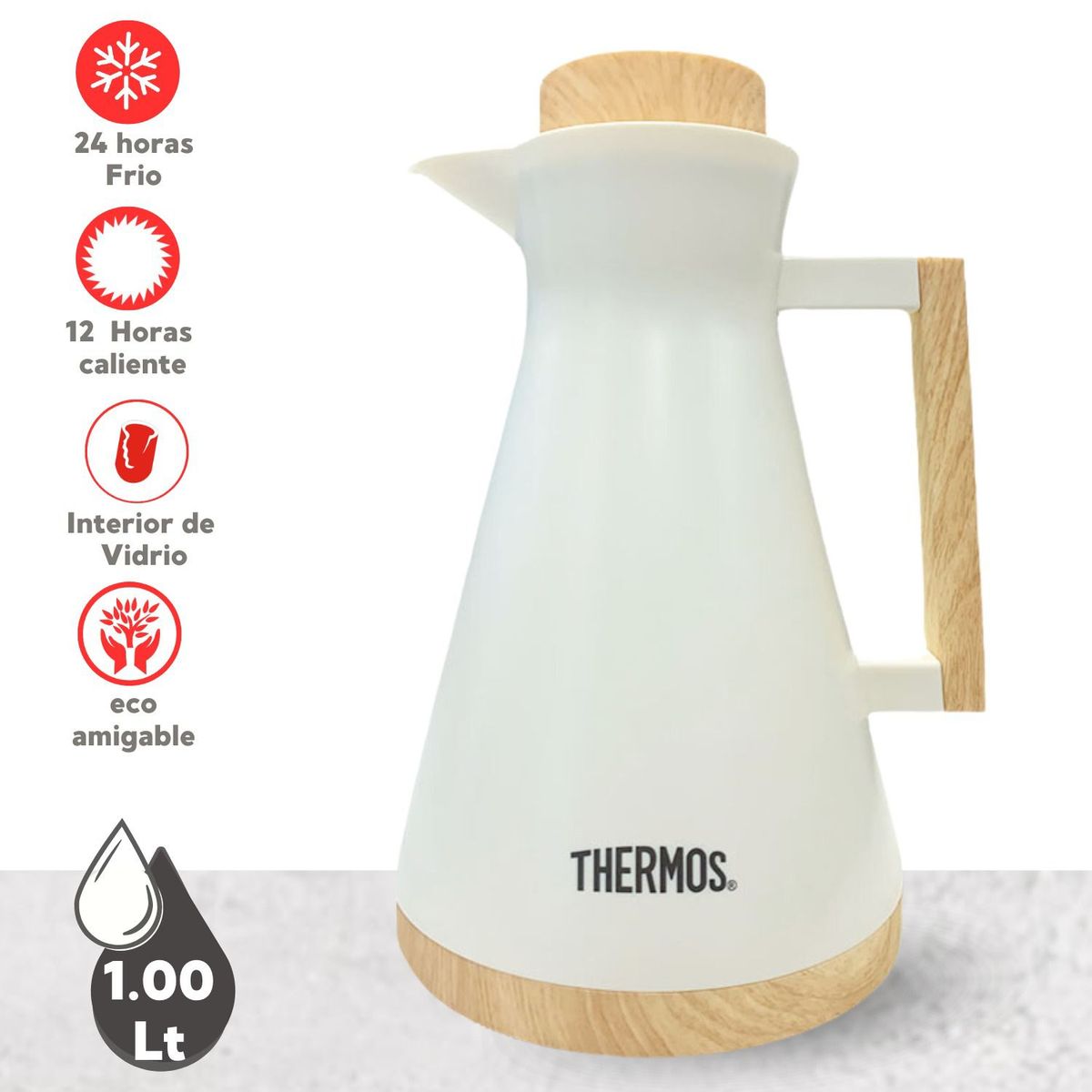 THERMOS - Jarra Eco Wood 1 Lt Thermos