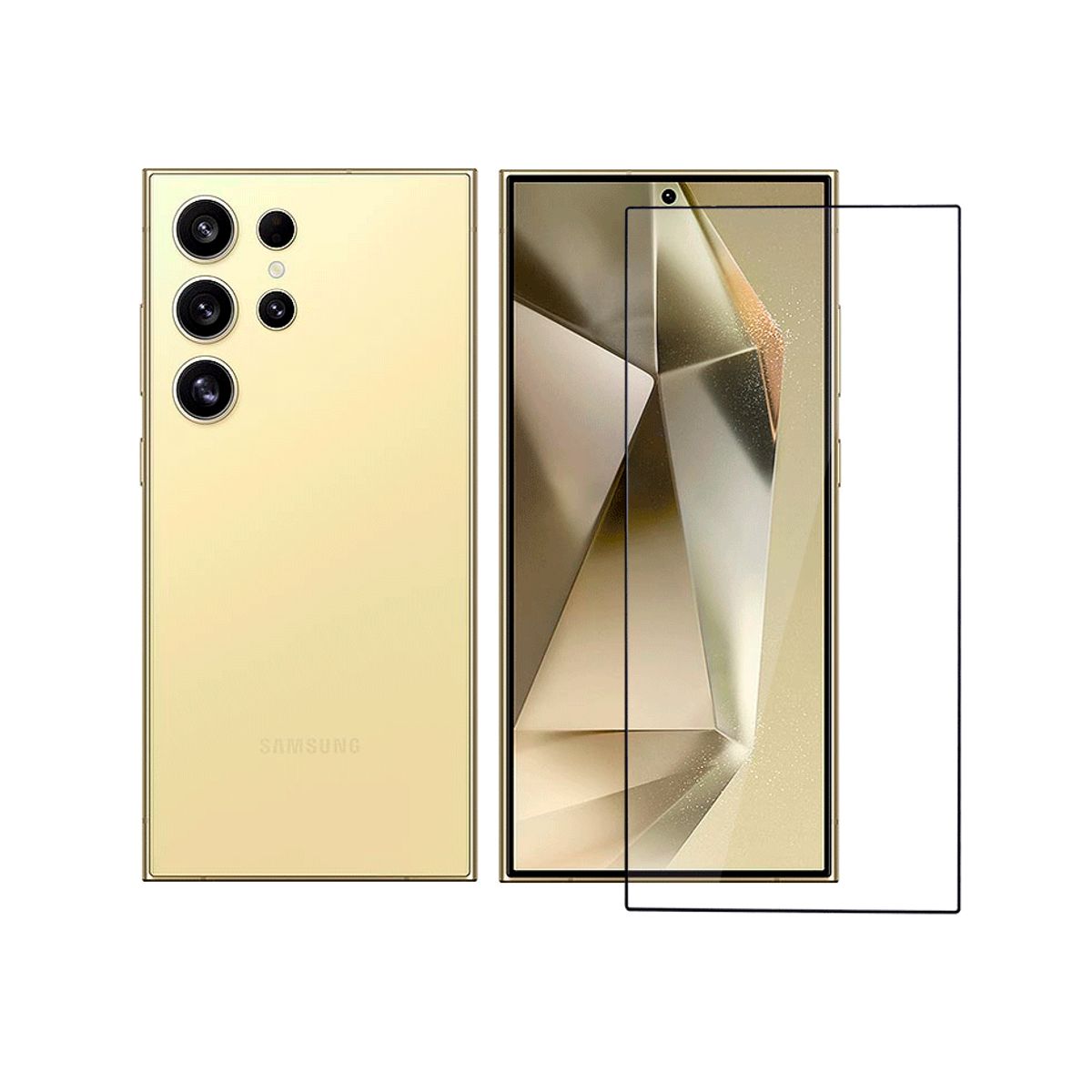 ERHAVE - mica de vidrio para Samsung Galaxy S24 Ultra