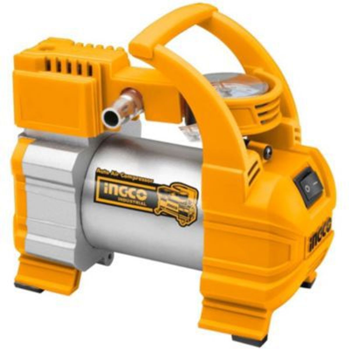 INGCO TOOLS - Compresor Portátil INGCO 12V 140 PSI Llantas Auto Moto AAC1408