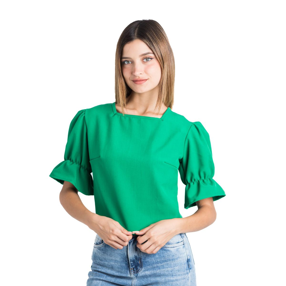 NEBULA - Blusa Esmery - Nébula - Verde