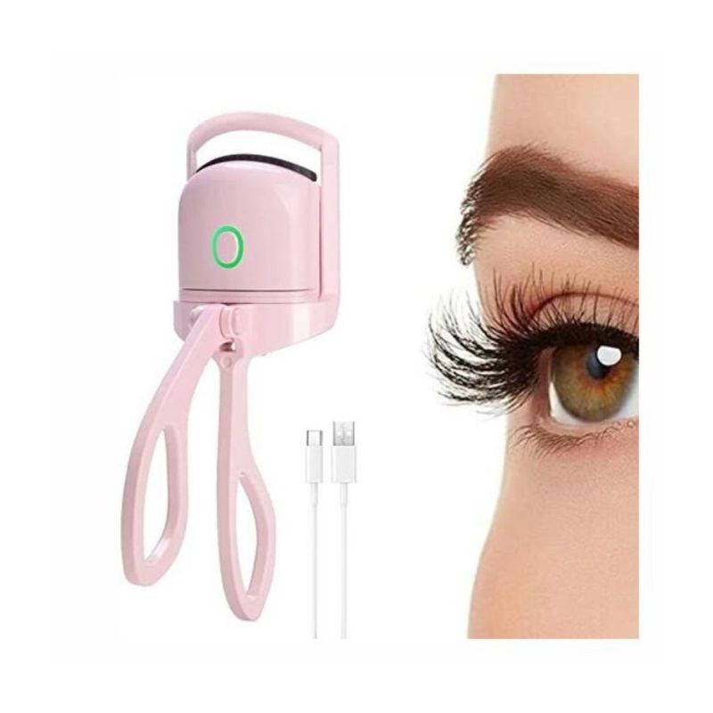 GENERICO - Rizador de pestañas eléctrico Recargable Rosado