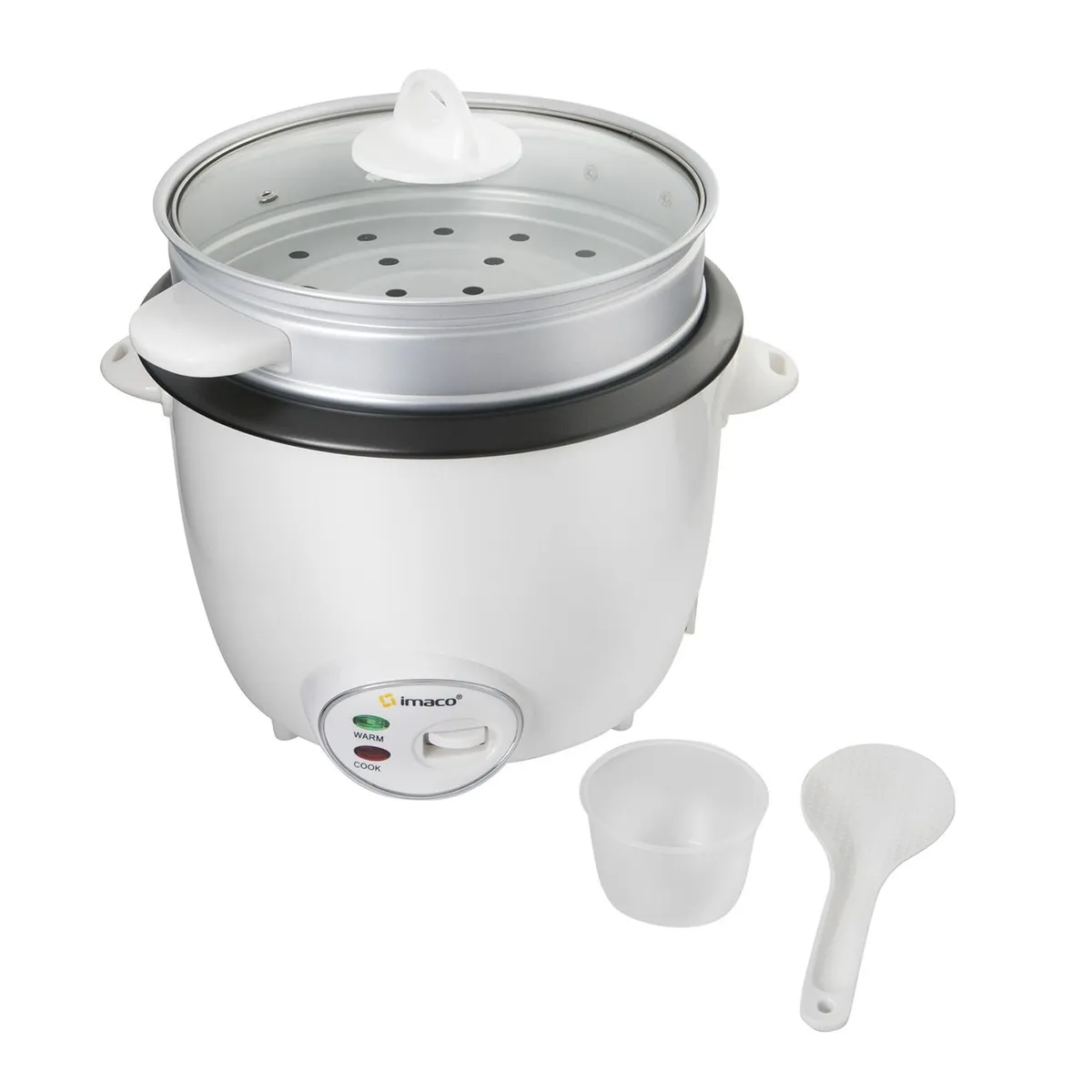 IMACO - Olla Arrocera Imaco 15L con vaporera RC15VE