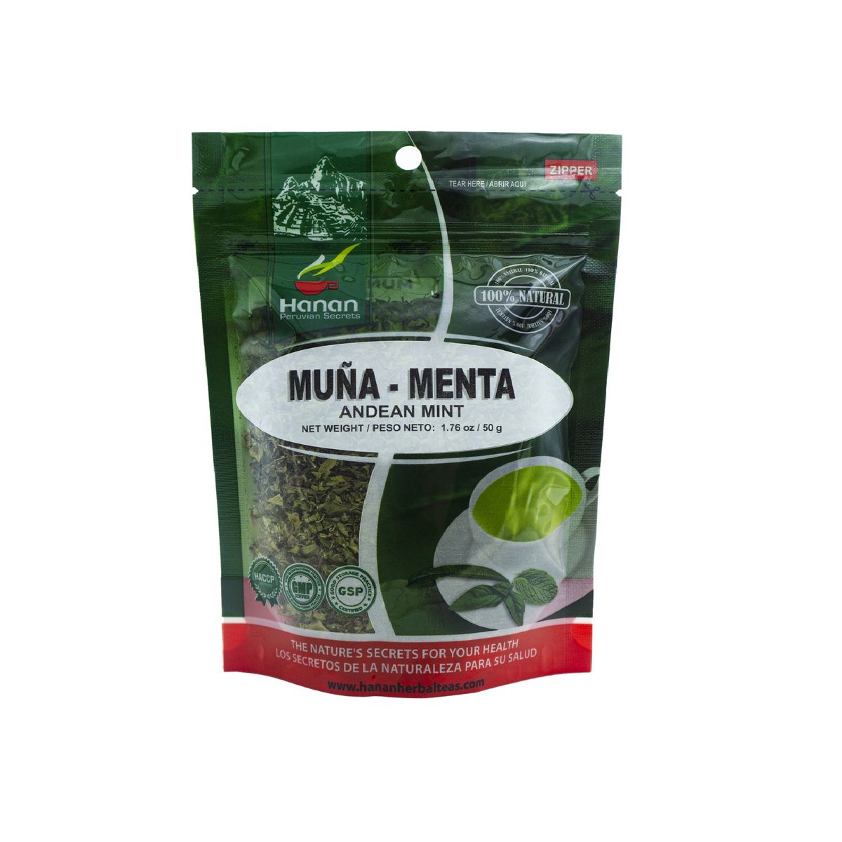 HANAN PERUVIAN SECRETS - Muña Infusión Hanan 50g
