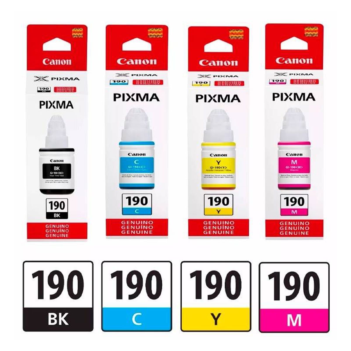 CANON - Pack de Tintas Canon GI-190
