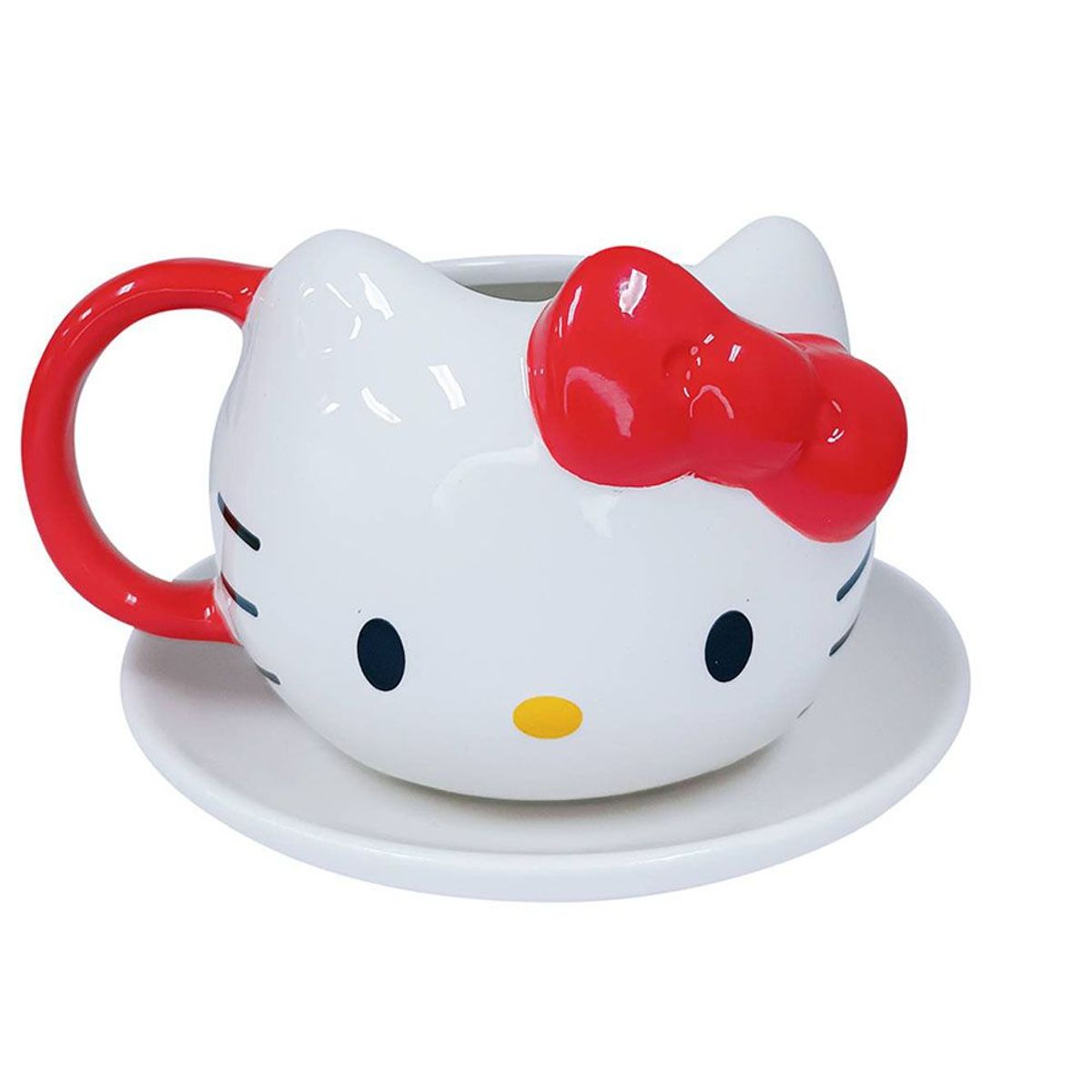 SCOOL - Taza infantil Hello Kitty 3D Scool Ceramica