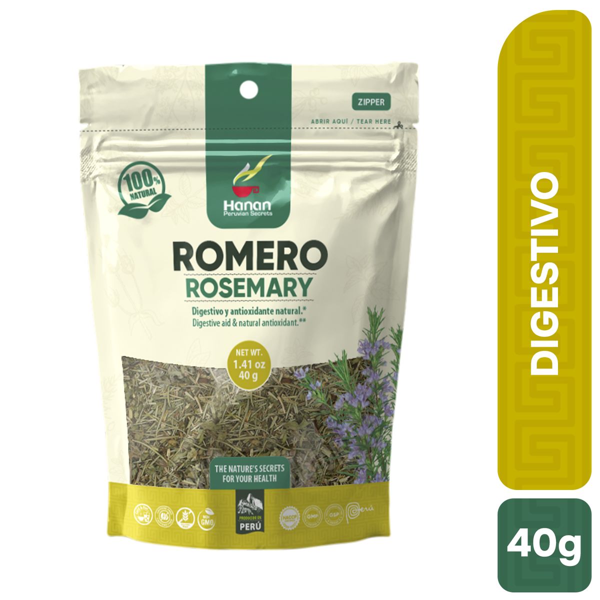 HANAN PERUVIAN SECRETS - Romero Infusión Hanan 40g