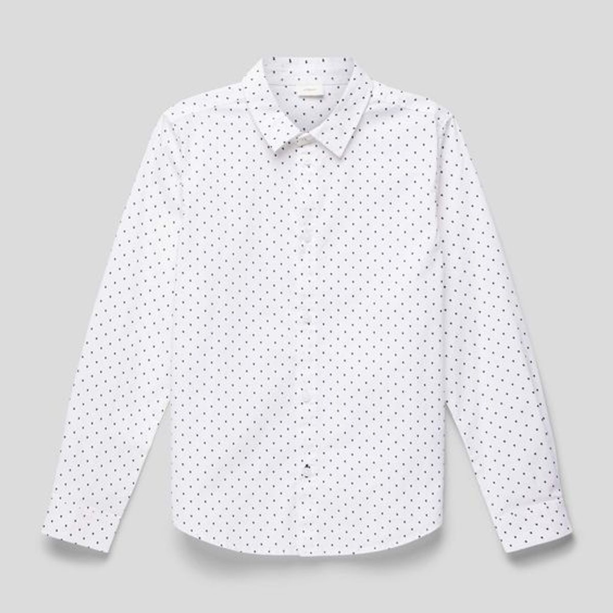 GENERICO - Camisa blanca con puntitos