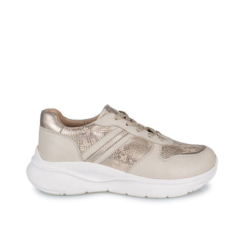 VIALE - Zapatilla Casual REC-2402 Vain/Champ Viale Cuero